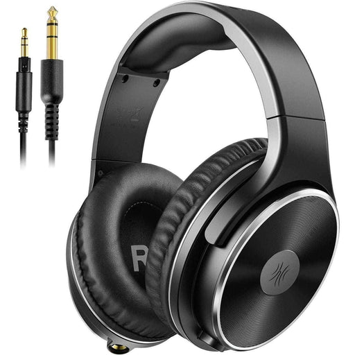 Oneodio Wired Headphones - over Ear Headphones with Noise Isolation Dual Jack Professional Studio Monitor & Mixing Recording Headphones for Guitar Amp Drum Keyboard Podcast PC Computer - SJMUSICGROUP