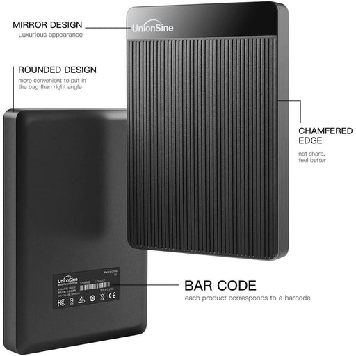 250GB 2.5" Ultra Slim Portable External Hard Drive
